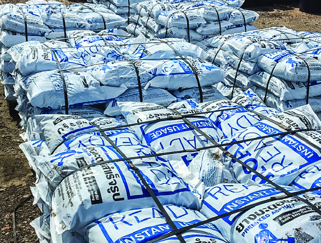 asphalt ready mix road ready