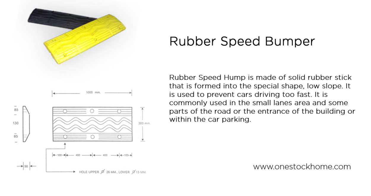 rubber,speed,hump,rubber speed hump,yellow,black,best,price