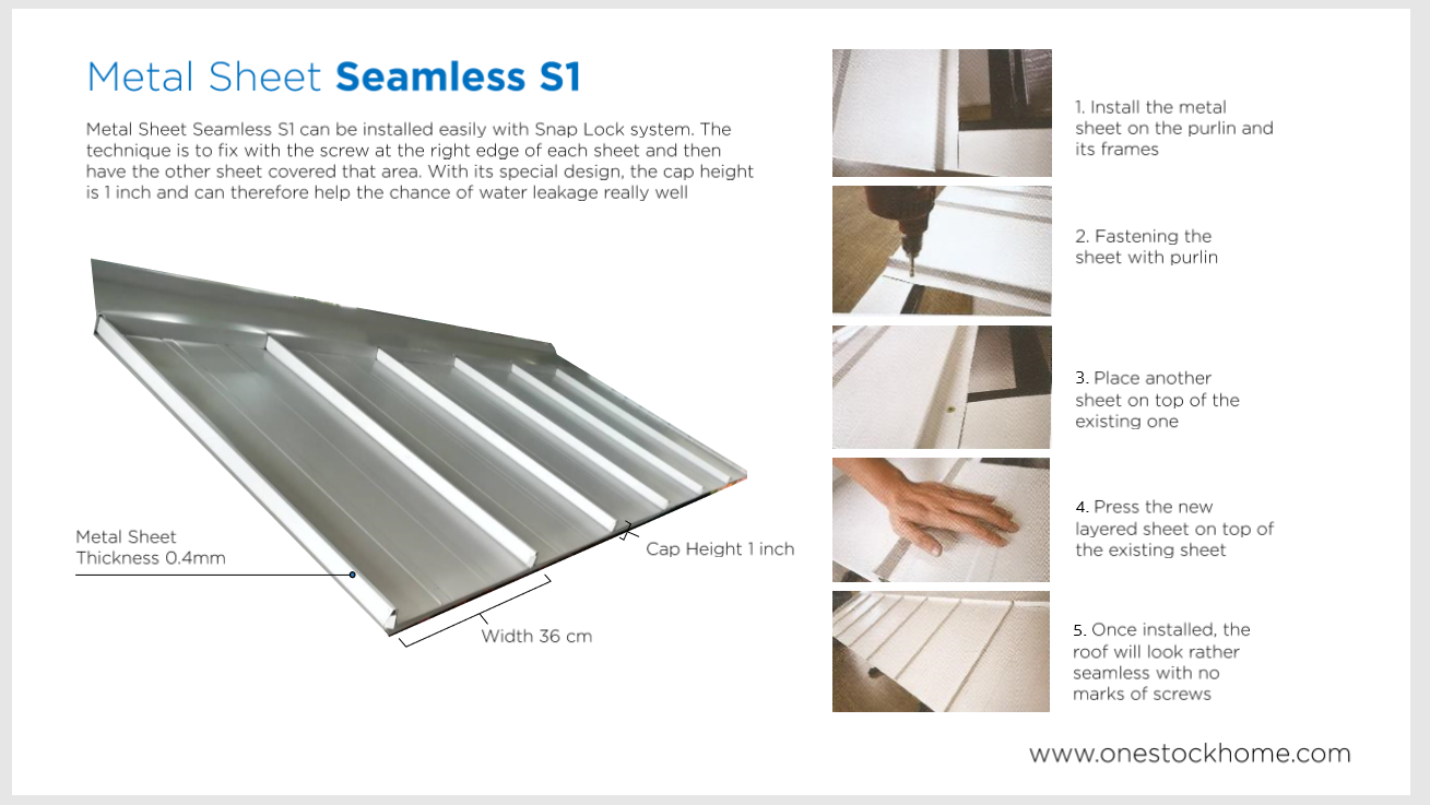 seamless,metal,roof,sheet,profile,seam less profile,s1