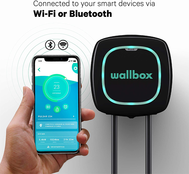 เครื่องชาร์จรถยนต์ไฟฟ้าแบบติดผนัง Wallbox รุ่น Pulsar Plus