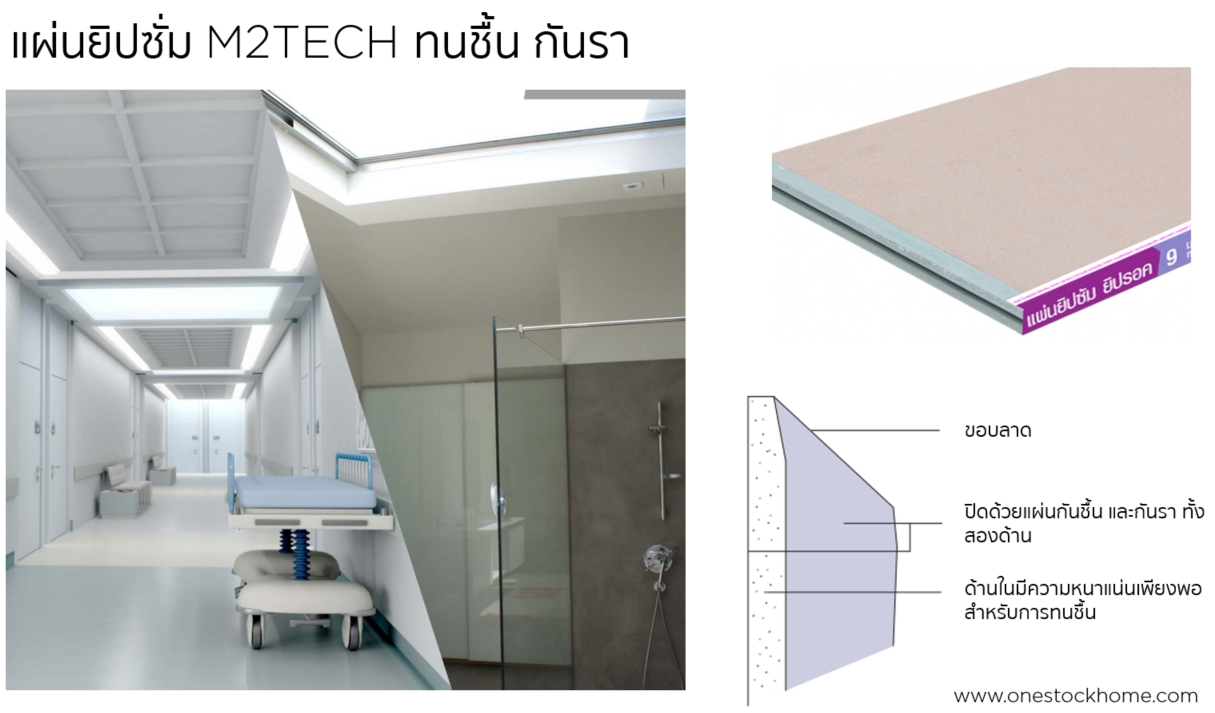 m2tech,m 2 tech,emtwotech,gyproc,แผ่น เอ็มทูเท็ค,m2tech