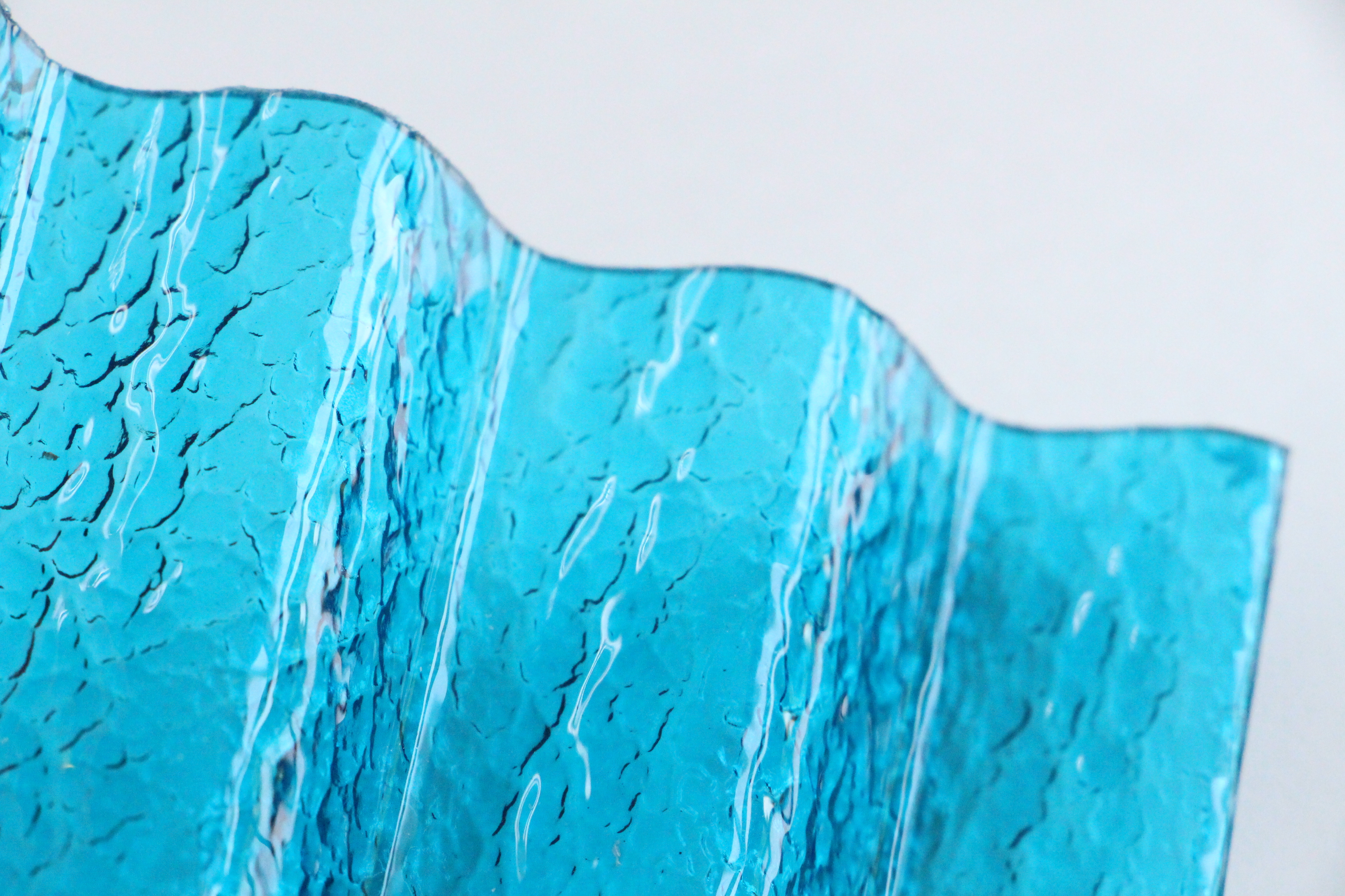 แผ่นโพลีคาร์บอเนต,ลอนเล็ก,ผิวส้ม,ผิวเปลือกส้ม,ราคาถูก,ฟ้าน้ำทะเล