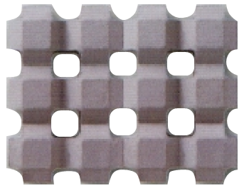 ตัวอย่างการปูเฉพาะบล็อก คิวบิก กราส บล็อกปูพื้น SCG