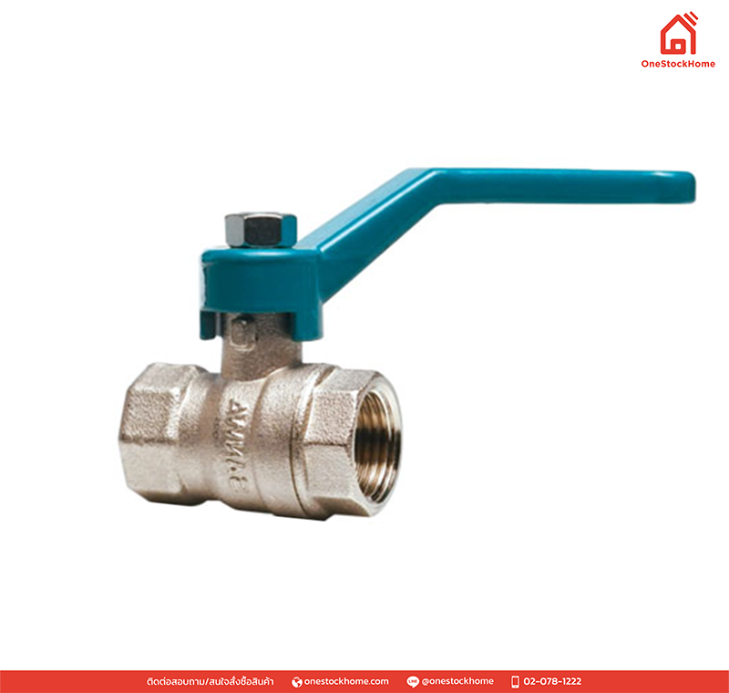บอลวาล์ว (Ball valve) ทองเหลือง ซันวา SANWAA