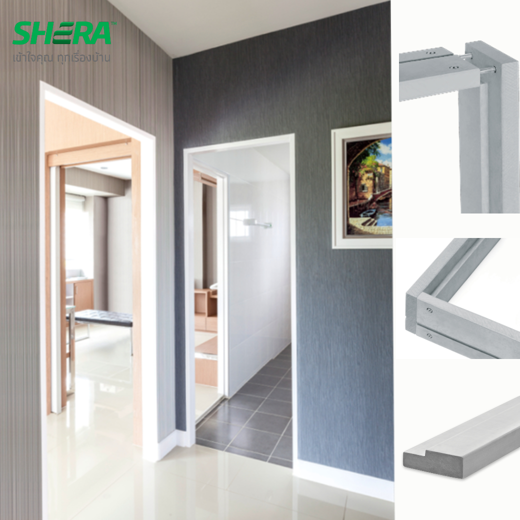 ประตู เฌอร่า ไฟเบอร์ซีเมนต์