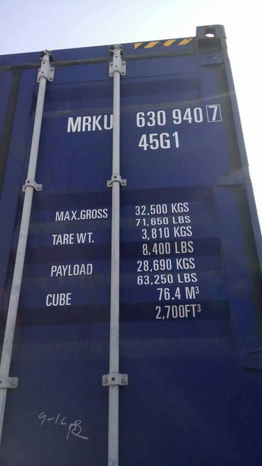 ตู้คอนเทนเนอร์,สภาพ,มือสอง