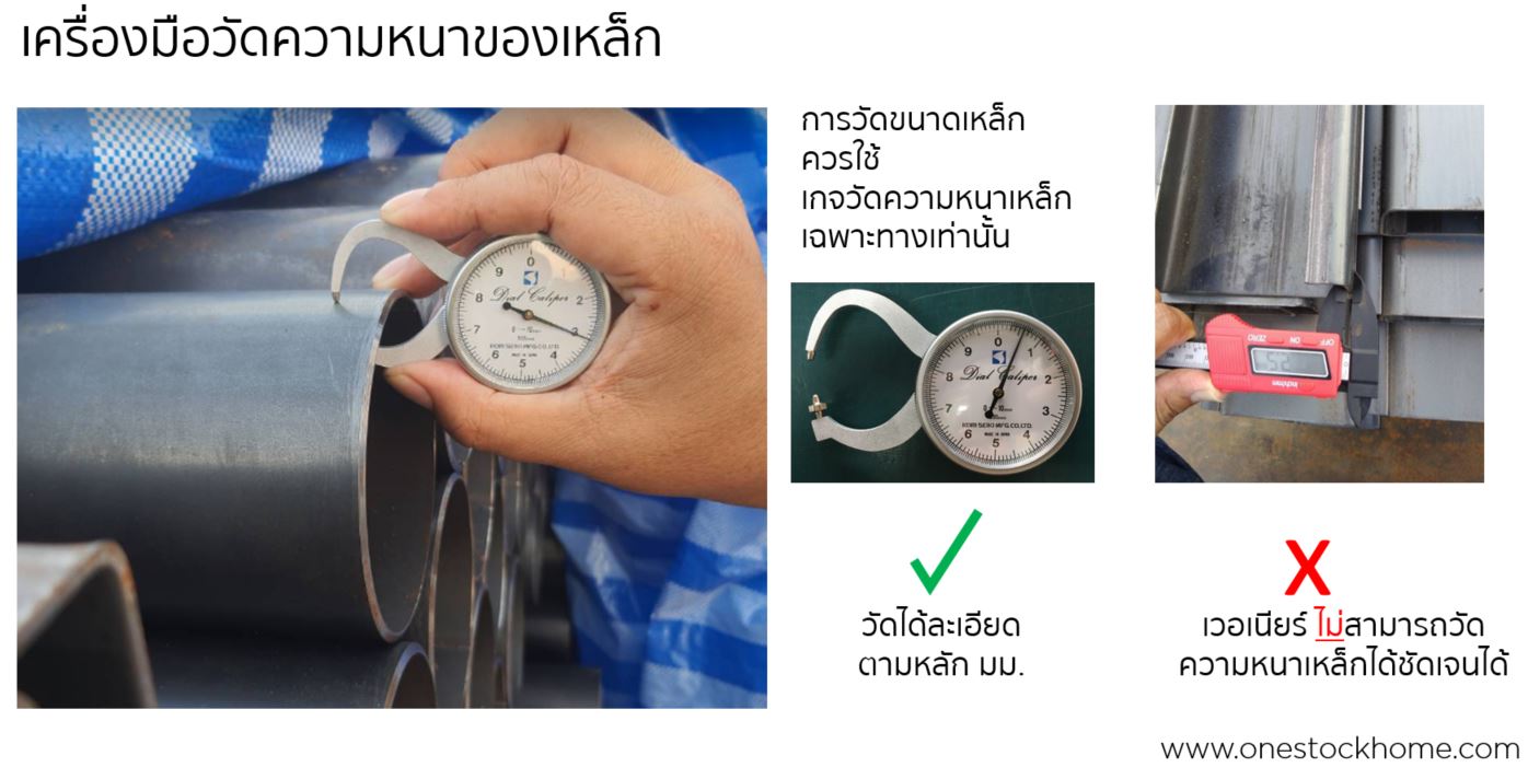 วัดความหนาเหล็ฏ