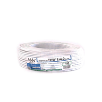 NNN Electric Wire IEC01 THW 1x4 100M White