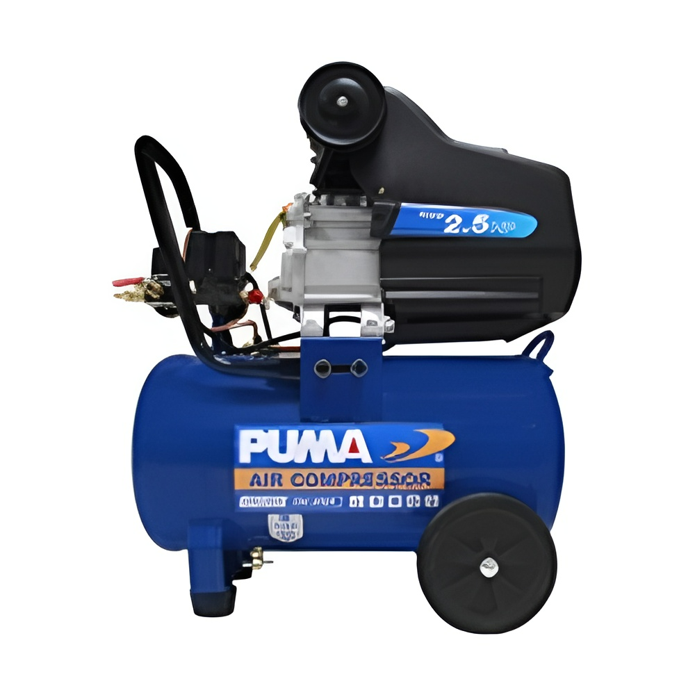 ปั๊มลมขับตรง PUMA รุ่น CM-2525 2.5 แรงม้า ขนาด 25 ลิตร (1192624)-1