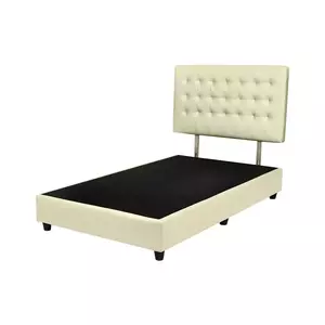 ฐาน+หัวเตียง MUNICH 3.5FT CREAM HLS (1175223)-1