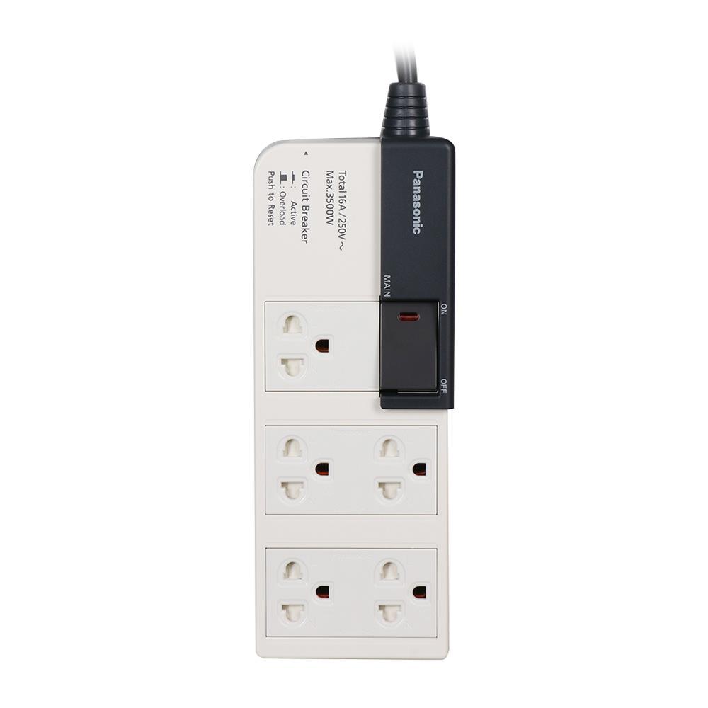 รางปลั๊กไฟ 5 ช่อง PANASONIC WCHG 28352 3 ม. (1025910)-1