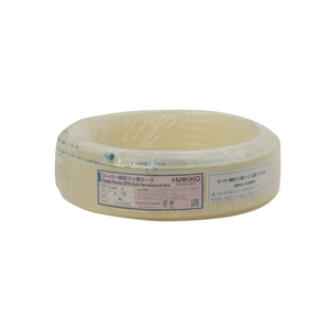 Hakko E-SJB ท่อทนสารเคมี แบบมีเส้นด้ายเสริม Flexible Fluorine (ETFE) Resin Yarn Reinforced Hose E-SJB-9: 9 มม. × 15 มม. (20m)-1