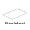 Clip In Galvanized Steel Ceiling Metalworks R-Clip F 0.5 mm White M1 Non Perforated