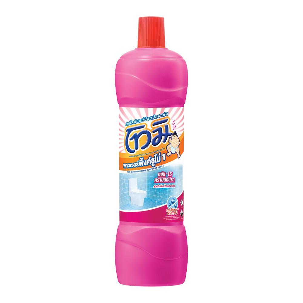 น้ำยาทำความสะอาดห้องน้ำ 850ml โทมิ ชมพู (1108886)-1