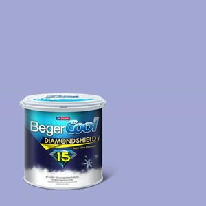 BegerCool Diamond Shield 15 Interior Semi-Gloss Phlox Blue 015-4 9 litres