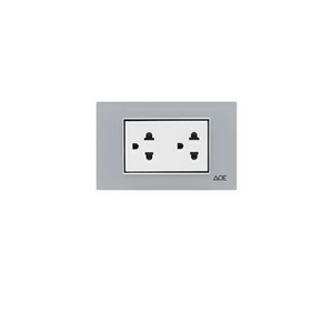 ชุดเต้ารับกราวน์คู่ รุ่น SC2SB สีเทา/ดำ-1