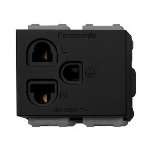 เต้ารับเดี่ยว3ขามีกราวด์ WEGN 1191 B PAN (1156412)