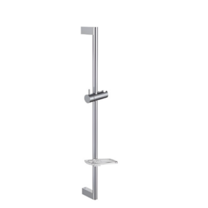VICTOR SLIDE BAR WITH SOAP DISH L0008CP Chrome-1