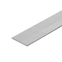 ไม้ฝาเฌอร่า 6 นิ้ว รุ่นขอบตรง ผิวลายสัก สีไลท์ เกรย์ (15x300x0.8 ซม.) PAS108153001341