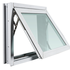 หน้าต่างบานเปิดกระทุ้ง อะลูมิเนียม มุ้ง WINDOW ASIA F10 80X50 ซม. สีขาว (1164241)-1