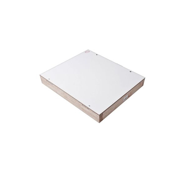 แผงไม้พร้อมบานพับ NEWTON รุ่น 11502353 ขนาด 12 x 14 นิ้ว สีขาว-1