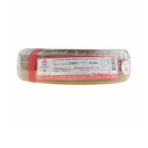 สายไฟ THW (IEC01) 4 x 100 เมตร สีน้ำตาล-1