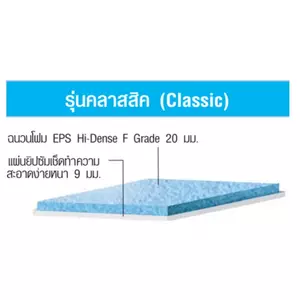 แผ่นฝ้าทีบาร์ ยิปรอค เทอร์มัลไทล์ รุ่น Classic 29 มม. SE 600x600 มม.-