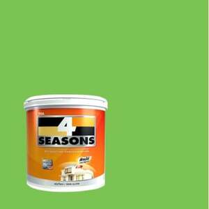 TOA สีน้ำโฟร์ซีซั่นส์ ชนิดกึ่งเงา ภายนอก-ภายใน สี 7710 Sour Apple 5 กล.
