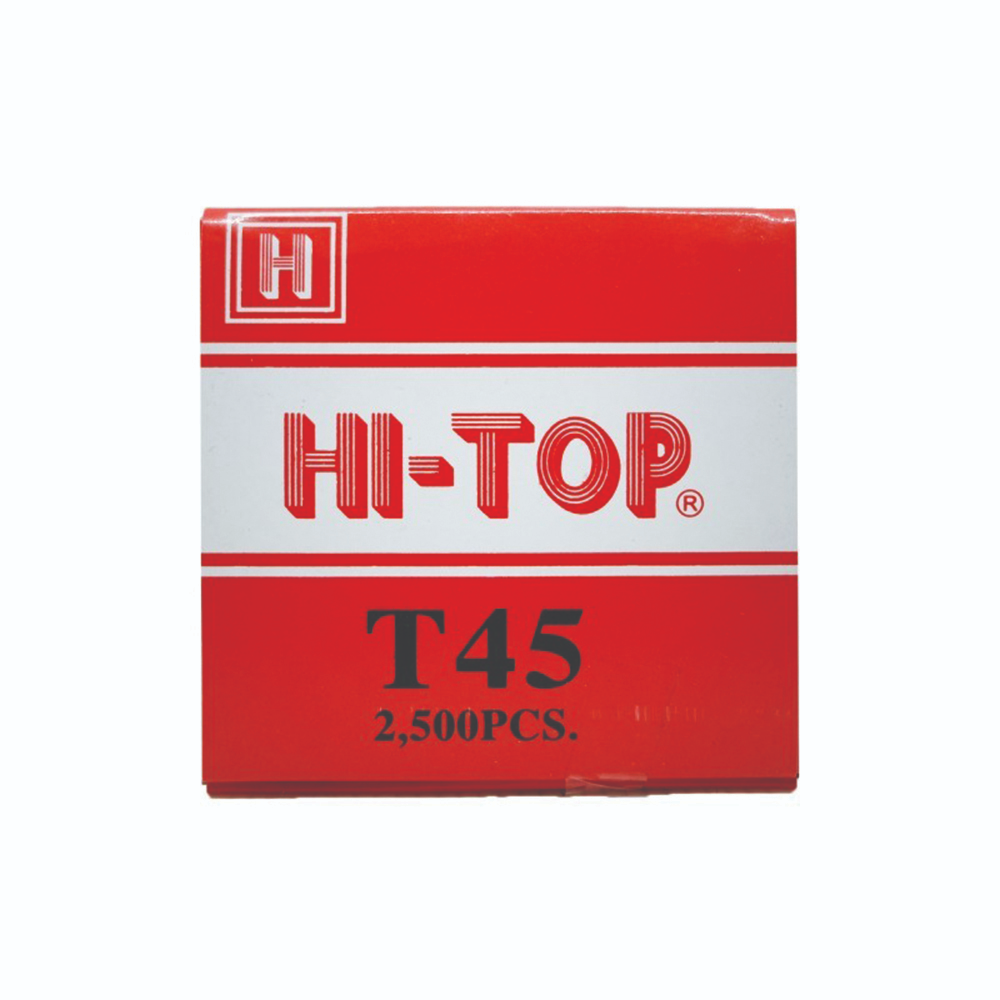 ตะปูขาเดี่ยวยิงไม้เนื้อแข็ง ยาว 45 มม. HI-TOP รุ่น T4 (แพ็ก 2,500 นัด) (1230508)-1