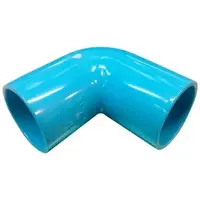 ข้องอ 90 องศา PVC 3 นิ้ว สีฟ้า ท่อน้ำไทย (8528)