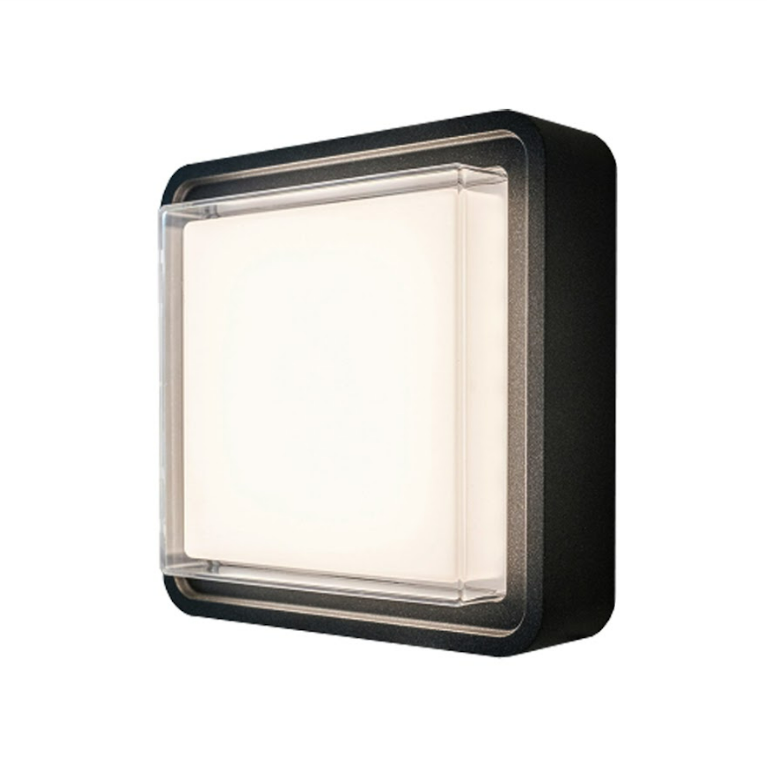 YUNDA Wall lamp 3081 12W IP65 Black -1