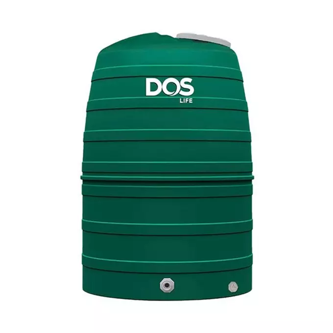 ถังเก็บน้ำ DOS รุ่น Greenery 1500 ลิตร ECO-04/GR สีเขียว ECO-04/GR-1500L-1
