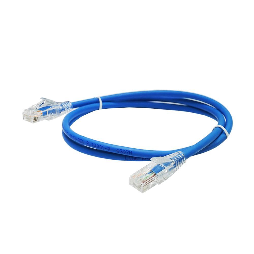 สายLAN CAT6 US-5101LZ-4 สีฟ้า 1M LINK (1151404)-1