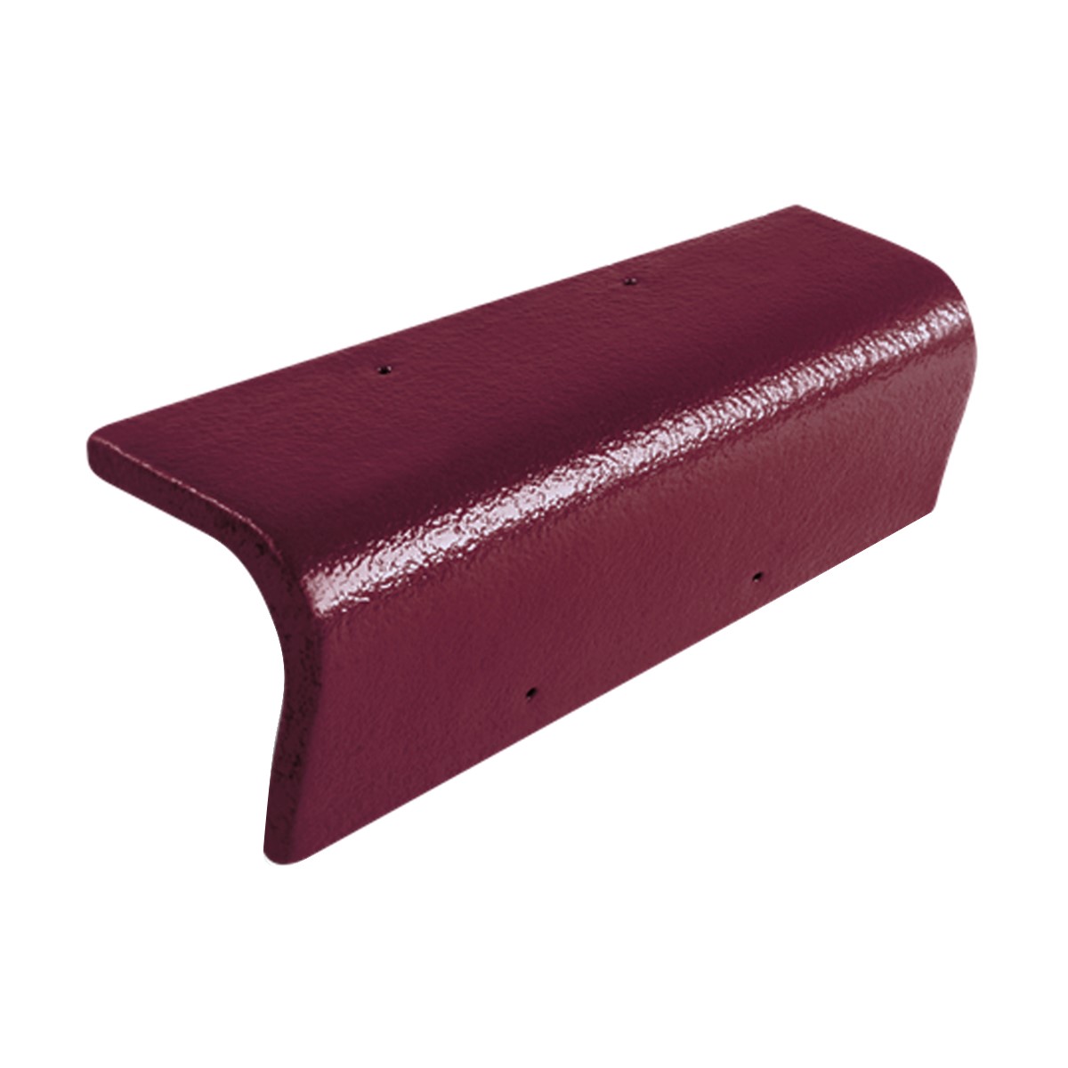 ครอบข้าง กระเบื้อง CT ตราเพชร Gran Onda แดงดวงฤทัย 212RK003101-1