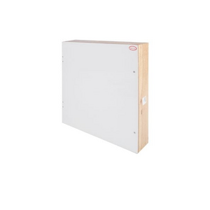 แผงไม้พร้อมบานพับ NEWTON รุ่น 11502362 ขนาด 16 x 18 นิ้ว สีขาว-1