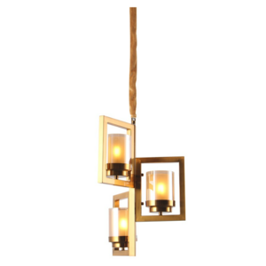MAXLIGHT Ceiling lamp D88027/3 E27 3 bulbs 40W Gold-1