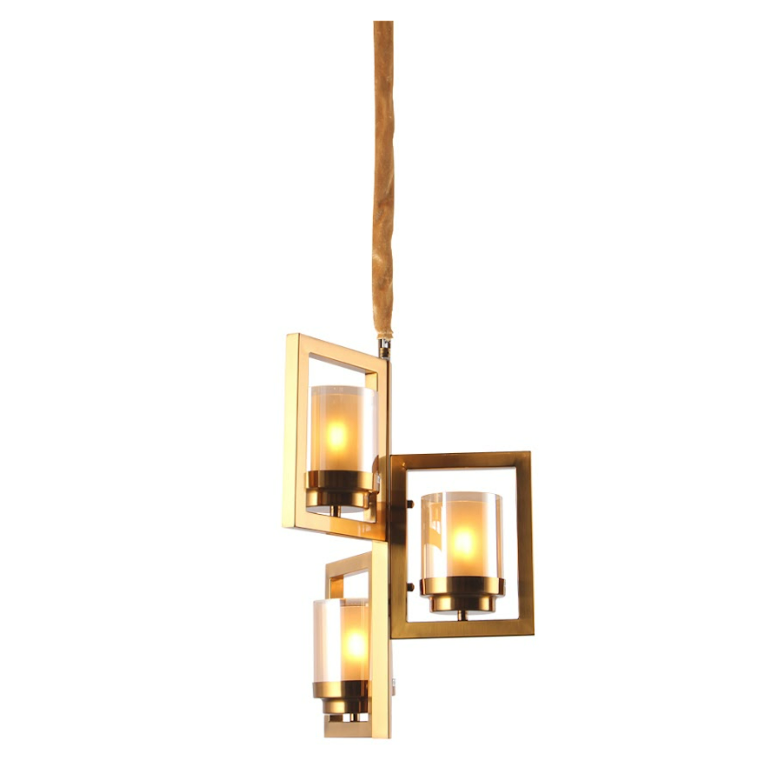 MAXLIGHT Ceiling lamp D88027/3 E27 3 bulbs 40W Gold-1