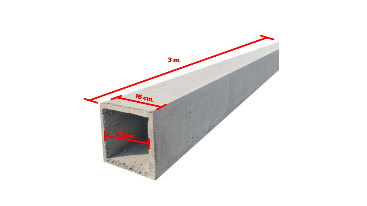 Pillar Box Frame 0.15x0.15x3.00 ม.-1