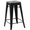 Tolix Bar Stool Black