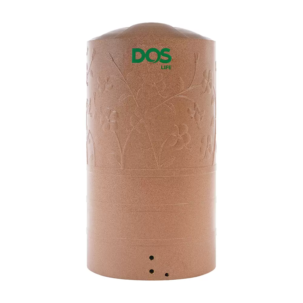 ถังเก็บน้ำ DOS รุ่น Chaba Silver Combac 1050 ลิตร สี Pink Gold (สีแกรนิตชมพู) HY-47/PG-1050L-1