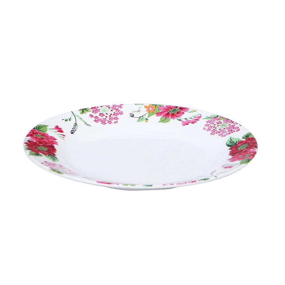 จานเมลามีนตื้น 8 นิ้ว BEST BUY FRESH FLOWER (1172477)-1