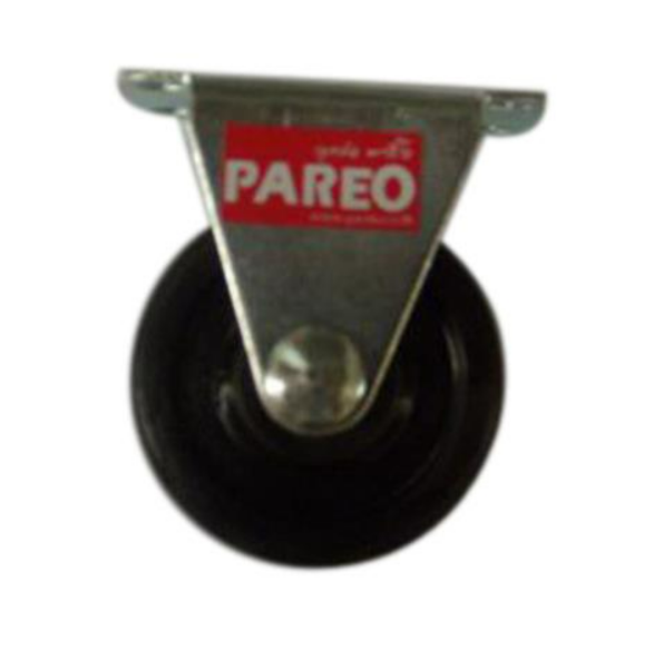 ลูกล้อยาง PAREO แป้นตาย ไม่มีเบรก 1 นิ้ว สีดำ (269433)-1