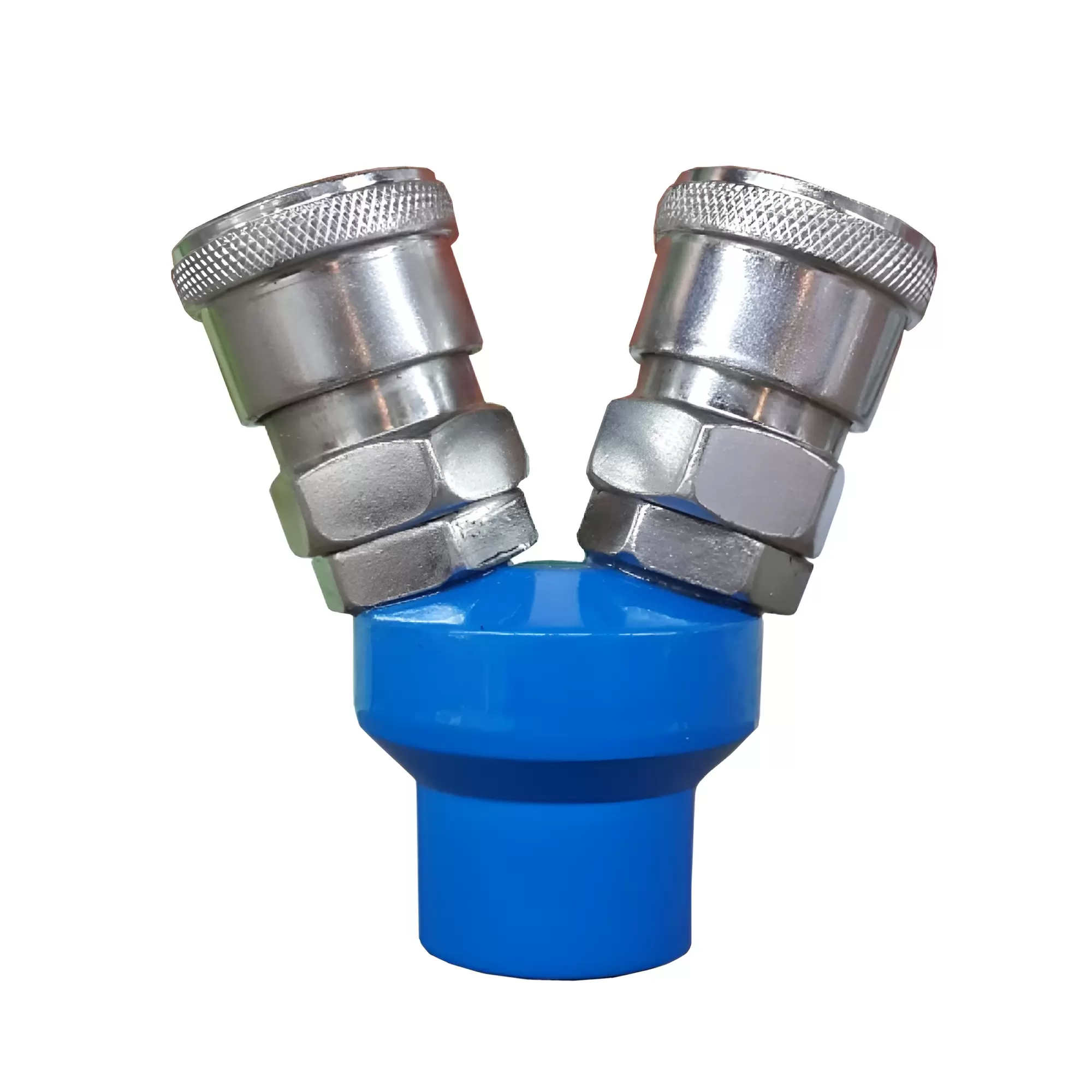 ข้อต่อลม 2 ทาง กลม HI-TOP SMV 5X8 มม. สีเงิน (1131424)-1