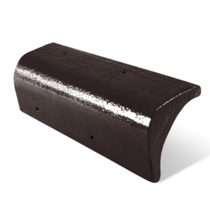 ครอบข้างปิดชาย กระเบื้อง CT ตราเพชร Gran Onda น้ำตาลนราวดี 212EK002308-1