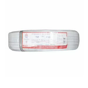 สายไฟ VAF 2 x 4 x 100 เมตร สีขาว-1