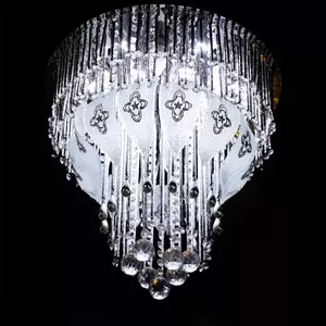 โคมไฟถาด LED คริสตัล 50 ซม. รุ่น AM1922 VANEZZA-1