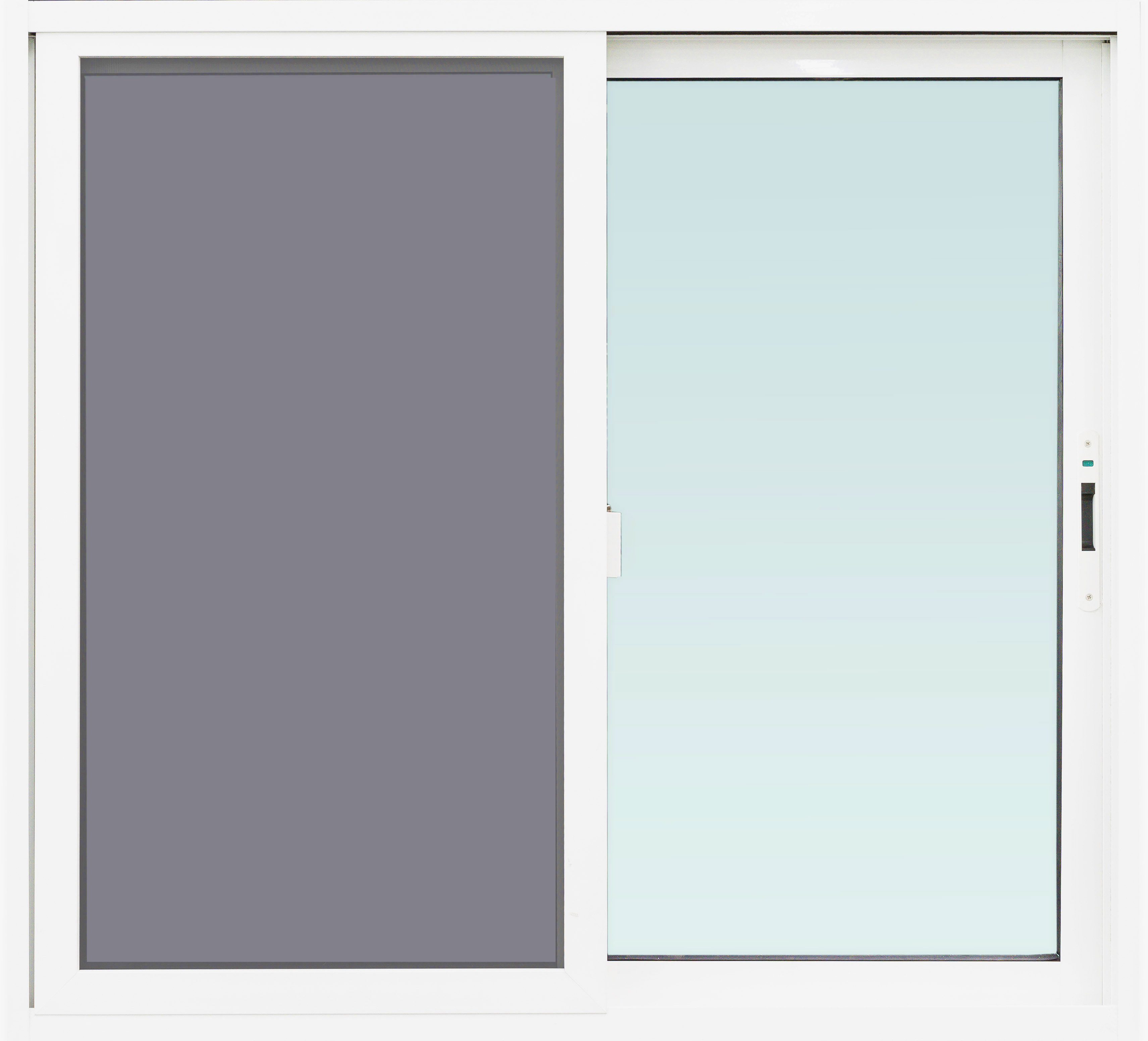 หน้าต่าง UPVC S-S สีขาว TAKESHI 100x110CM (1183961)-1