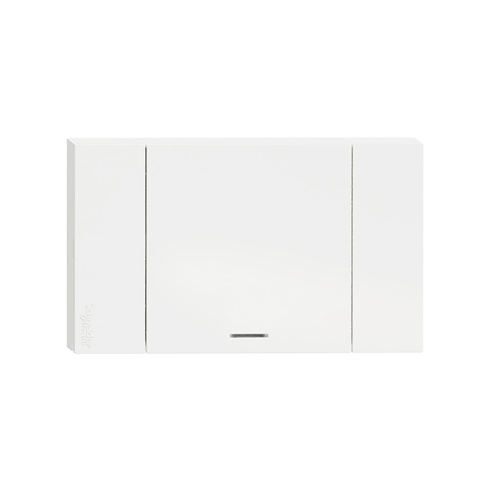 ชุดสวิตช์ทางเดียว 1 ช่อง SCHNEIDER A7031F_WH สีขาว (1177143)-1