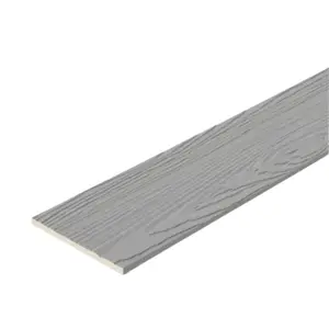 ไม้ฝาเฌอร่า 8 นิ้ว รุ่นขอบตรง ผิวลายสัก สีเทาโมเดิร์น (20x300x0.8 ซม.) PAS108203001331-1