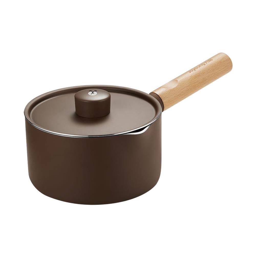หม้อด้าม/ฝา 16cm JOYOUNG BROWN IH (1204838)-1